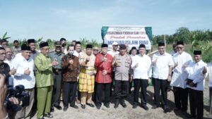 Peletakan Batu Pertama PP Ma'had Islam Riau YLPI Riau
