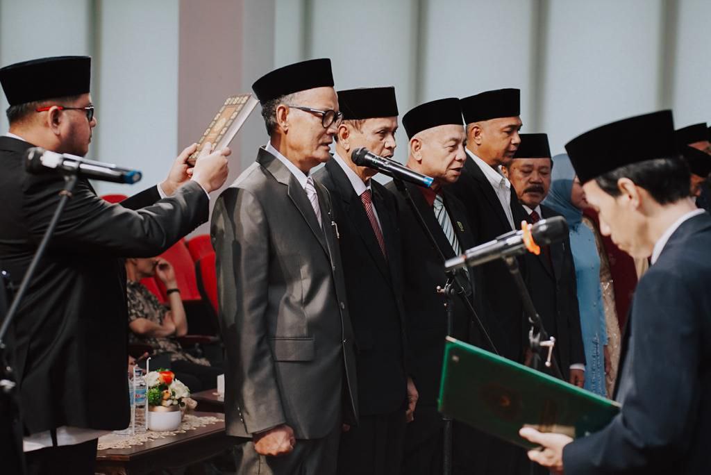 Pelantikan Pengurus dan pengawas YLPI Riau Periode 2022-2027