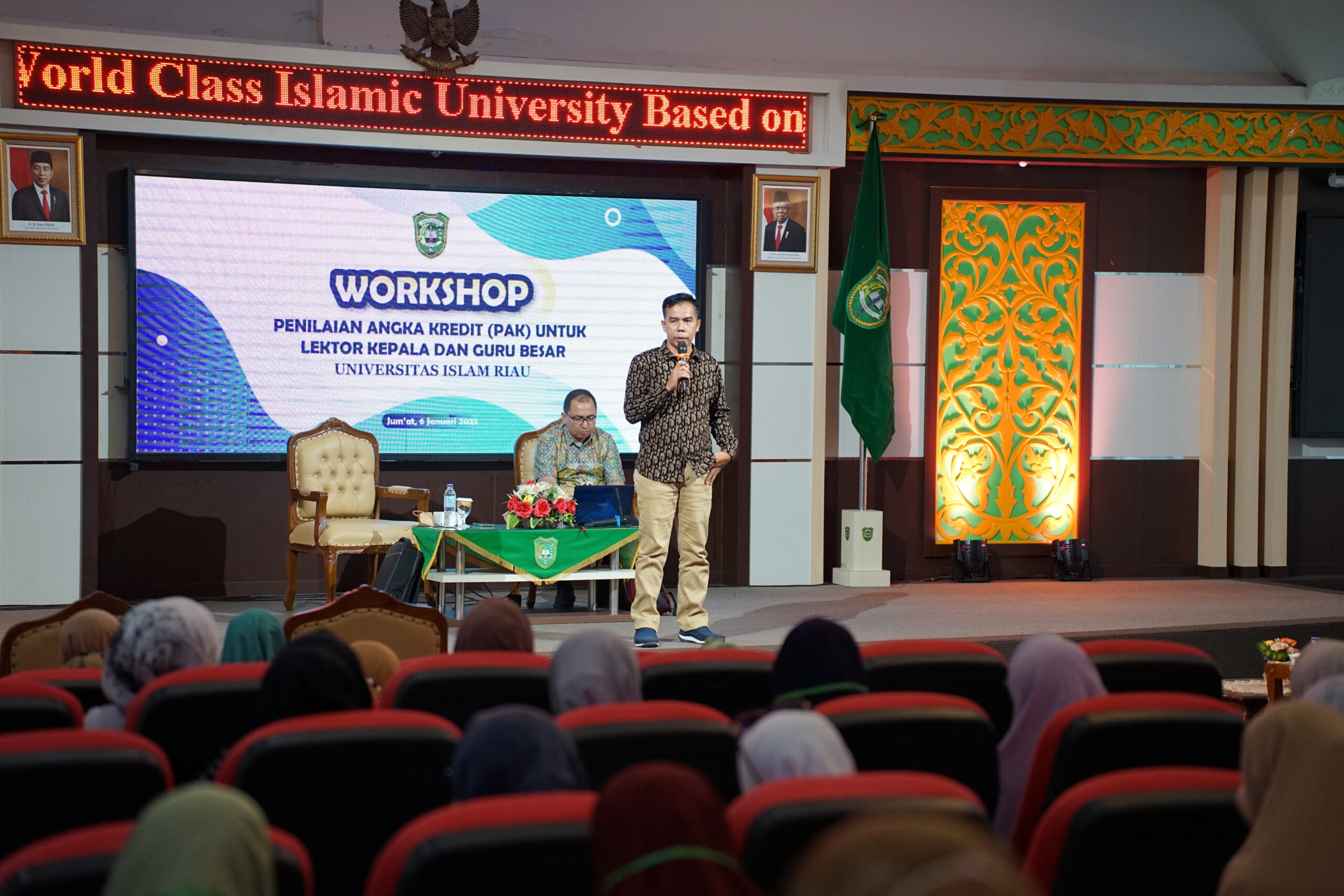 Workshop Penilaian Angka Kredit Pak Untuk Lektor Dan Guru Besar Uir