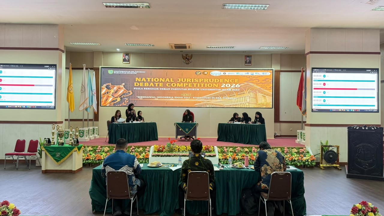 FH UIR Gelar National Jurisprudence Debate Competition 2026, Empat Tim Tembus Semifinal